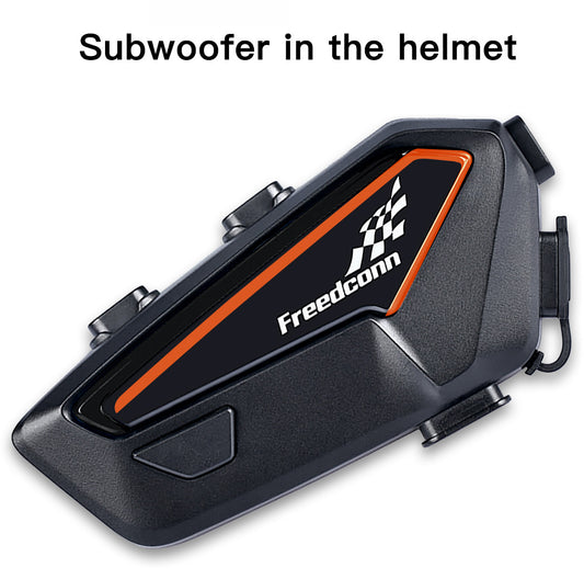 Freedconn F1 Bluetooth Cycling Headset – True Bass, Noise Reduction, IP67 Waterproof, Long Standby