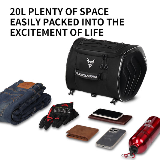 【MOTOCENRIC】FRONT SPAN REAR SEATDUAL-USE BAG MC0135